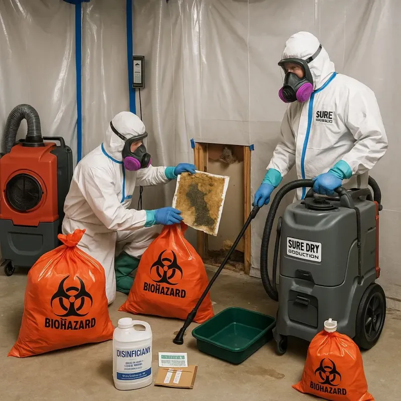 Contaminated Water Handling Protocols process in Pleasant Prairie, WI