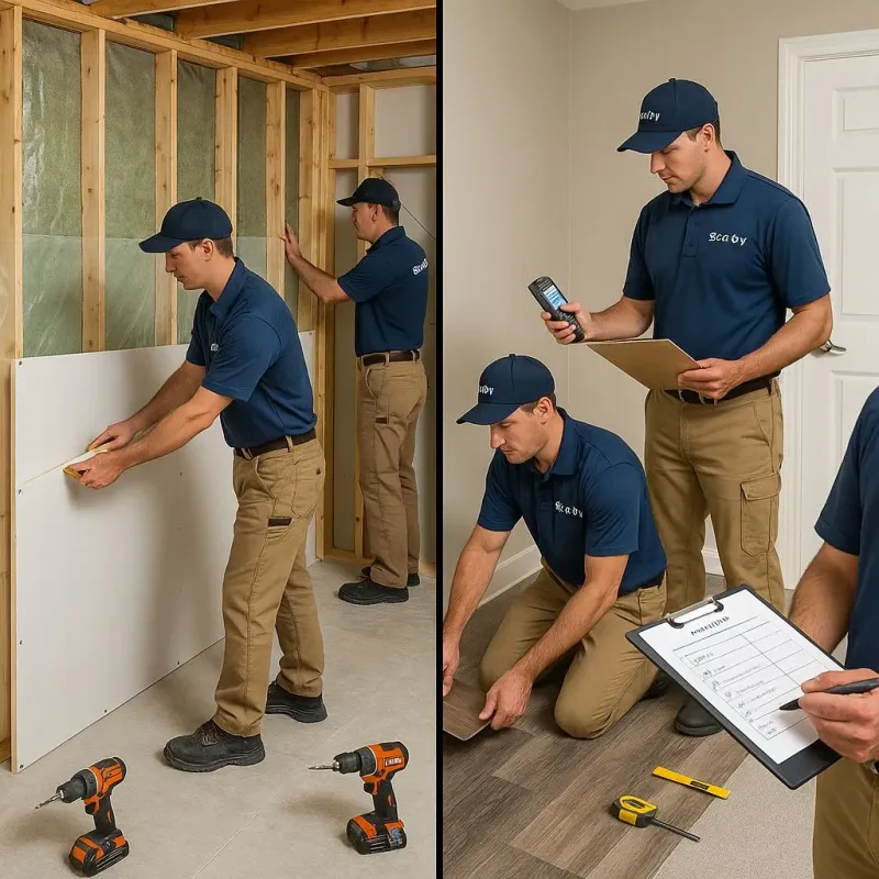 Repairs and Reconstruction process in Pleasant Prairie, WI